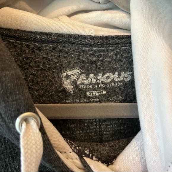 Famous Stars and Straps Black Logo Hoodie Men’s XL Streetwear Skate Punk Cozy - Picture 2 of 10